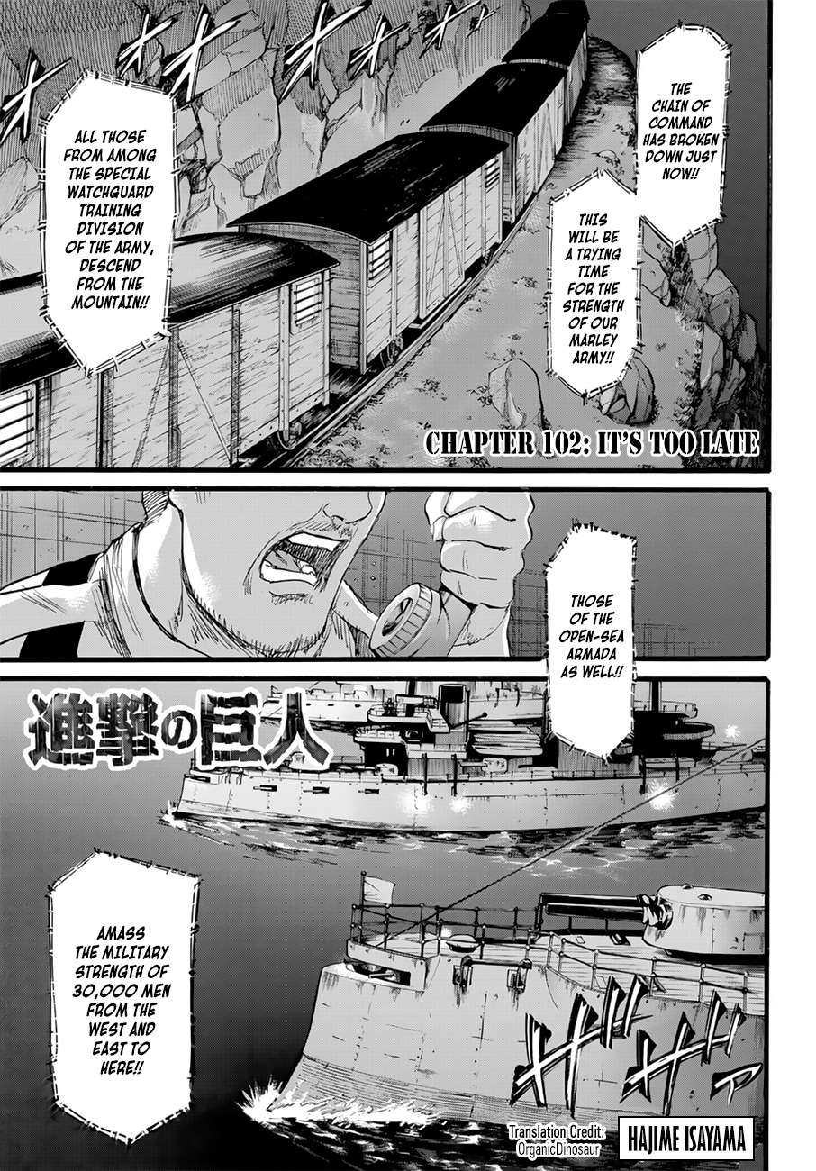 Shingeki no Kyojin Chapter 102 1